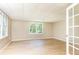 Basement with recessed lighting, neutral walls, and natural light at 9360 Nesbit Lakes Dr, Alpharetta, GA 30022