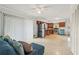 Bright kitchen with modern appliances, tile flooring, and an adjoining Gathering area at 1849 Clay Sw Rd, Mableton, GA 30126