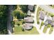 Aerial view of the property showcasing the home's layout and surrounding landscape at 1922 Perry Nw Blvd, Atlanta, GA 30318