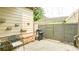 Outdoor patio featuring grill, wall planter boxes and fence at 4084 Fort Sumter Nw Lndg, Acworth, GA 30101