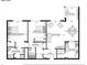 Detailed floor plan showcasing the layout of the home including bedroom, bathroom, kitchen, and living areas at 215 Piedmont Ne Ave # 1406, Atlanta, GA 30308