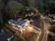 A bird's eye view of the home highlighting its rooftop and surrounding landscape at 1045 Shepherds Ne Ln, Atlanta, GA 30324