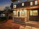 Exterior facade highlighting the front porch, stylish entry and contemporary curb appeal at 1045 Shepherds Ne Ln, Atlanta, GA 30324