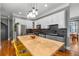 Modern kitchen featuring an island, stainless steel appliances, and seating at 1912 Hosea L Williams Ne Dr # 1, Atlanta, GA 30317