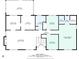 Detailed floor plan showcasing the layout of the home, including room dimensions and flow at 272 Creek Sw Ct, Marietta, GA 30064
