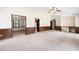 Bright living room with ceiling fan offering versatile layout and natural light at 272 Creek Sw Ct, Marietta, GA 30064