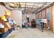 Unfinished basement providing ample storage with exposed beams and concrete foundation at 428 Redwood Trl, Canton, GA 30114