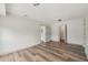 Neutral bedroom with ensuite bath and laundry room at 1261 Cliffwood Se Dr, Smyrna, GA 30080
