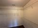 Walk-in closet with shelving for organization at 132 Peggy Meadows Way, Douglasville, GA 30134