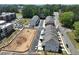 New construction townhomes with green space and parking at 1996 Deco Dr, Kennesaw, GA 30144