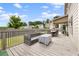 Inviting outdoor deck featuring comfortable seating and dining space, ideal for entertaining or relaxing at 1998 Lakeview Bend Way, Buford, GA 30519