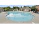 Community pool with ample seating and lounge chairs available at 1998 Lakeview Bend Way, Buford, GA 30519