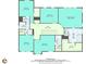 Second floor plan showcasing spacious bedrooms and bathrooms at 406 Fernstone Dr, Canton, GA 30114