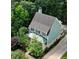 An aerial view highlights the exterior of a charming house with a lovely porch and neatly landscaped surroundings at 453 Carter Se Ave, Atlanta, GA 30317