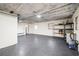 Clean and spacious garage with painted walls and epoxy flooring at 486 Haas Se Ave, Atlanta, GA 30316