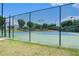 Community tennis court with pristine fencing at 85 Brushed Ives Ct, Lawrenceville, GA 30045