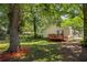 Secluded backyard featuring a cozy deck perfect for relaxation and enjoying the peaceful surroundings at 901 Winfield Se Ave, Atlanta, GA 30316