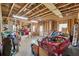 Spacious unfinished basement with exposed framing and high ceilings, offering potential for customization and expansion at 466 Sweet Apple Ln, Buford, GA 30518