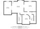 Basement floor plan highlighting available storage spaces, electrical room, and an open basement area at 466 Sweet Apple Ln, Buford, GA 30518