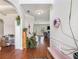 Welcoming foyer with hardwood floors, archways, and view into the living area at 4854 Cathedral Ct, Powder Springs, GA 30127