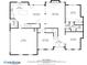 First floor plan of a 3349 sq ft home with kitchen, living room, dining and garage layout at 125 Ancient Oak Ln, Stockbridge, GA 30281