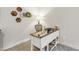 Cozy home office space with stylish desk, decor and a modern lamp at 2579 Lulworth Ln, Marietta, GA 30062