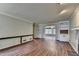 Inviting living room featuring fireplace and hardwood floors at 2816 Highland Park Dr, Stone Mountain, GA 30087