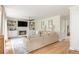 Cozy living room features a fireplace, built-in shelving, and hardwood floors at 2735 Jims Ne Rd, Marietta, GA 30066