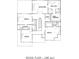 Second floor plan with Primary bath, Primary bedroom, laundry, and other bedrooms at 1267 Thomas Rd, Decatur, GA 30030
