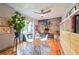 Bright home office with hardwood floors, a stylish desk, and ample natural light at 1267 Thomas Rd, Decatur, GA 30030
