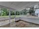 Screened in patio with access to backyard at 1094 Amber Sw Rdg, Lilburn, GA 30047