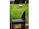 Outdoor propane tank sits on a lush lawn and is partially obscured by an out-of-focus deck chair at 360 Parr Farm Rd, Covington, GA 30016