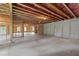 Large unfinished basement with potential for customization and expansion at 6120 Hutchins Dr, Buford, GA 30518