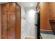 A cozy kitchen shows wooden cabinets and stainless steel appliances at 57 Cantey Nw Pl, Atlanta, GA 30327
