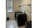 Functional laundry room with side-by-side washer and dryer and natural light from a window at 3208 Sonnet Se Walk, Atlanta, GA 30339