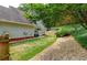 Landscaped backyard features retaining walls and a rock path that creates a serene outdoor space at 3954 Rhyne Se Way, Smyrna, GA 30082
