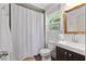 Bathroom featuring shower and tile flooring at 121 Gosdin Rd, Palmetto, GA 30268