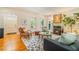 Bright living room with hardwood floors, fireplace, and comfortable seating arrangement at 1821 N Rock Springs Ne Rd, Atlanta, GA 30324