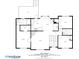 Detailed floor plan shows the kitchen, dining area, bedrooms, bathrooms, and living room layout at 208 Bruce Ct, Dallas, GA 30157