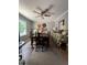 Dining room with a ceiling fan, and natural light at 2194 Meadow Dr, Snellville, GA 30078