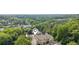 Aerial shot of the home amid lush greenery and trees with a house icon pinpointing the location at 3108 Westchester Ne Rdg, Atlanta, GA 30329