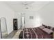 This primary bedroom provides ample space, neutral walls, and a ceiling fan at 3108 Westchester Ne Rdg, Atlanta, GA 30329