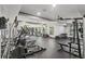 Resident gym featuring several machines, weights, and ceiling fans in a well-lit space at 3108 Westchester Ne Rdg, Atlanta, GA 30329