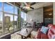 Bright living room with floor-to-ceiling windows and a view at 943 Peachtree Ne St # 2001, Atlanta, GA 30309