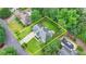 Aerial view of a beautiful home and lot surrounded by mature trees and lush landscaping at 3085 Saint Andrews Dr, Duluth, GA 30096