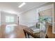Bright, spacious living room boasts hardwood floors and classic trim details at 3440 Canyon Oak Way, Cumming, GA 30041