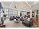 Bright and spacious living room featuring a fireplace and an open layout at 1251 Irwin Lake Way, Marietta, GA 30064