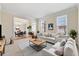 Comfortable living room with neutral tones and an open floor plan at 1251 Irwin Lake Way, Marietta, GA 30064
