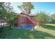 View of the backyard that leads to the back door of the home at 2055 Anderson Se Dr, Smyrna, GA 30080