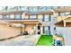 Charming townhome exterior with covered parking and updated fixtures at 4846 Twin Lakes Trl, Atlanta, GA 30360